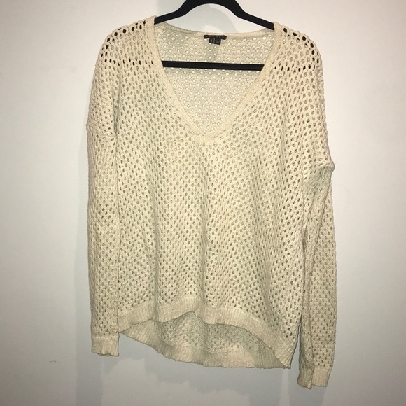 Like new! Theory Crochet Sweater - Picture 3 of 5